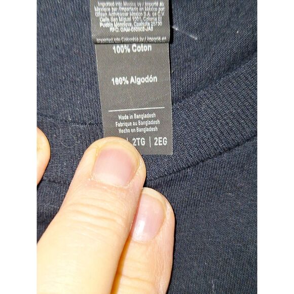 Artsy Anvil Lightweight Men's T-Shirt Black Ten Hun Graphic People Letters 2XL - Picture 6 of 9